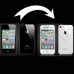 Iphonescreen Replacement on Convert Your Iphone From Black To White
